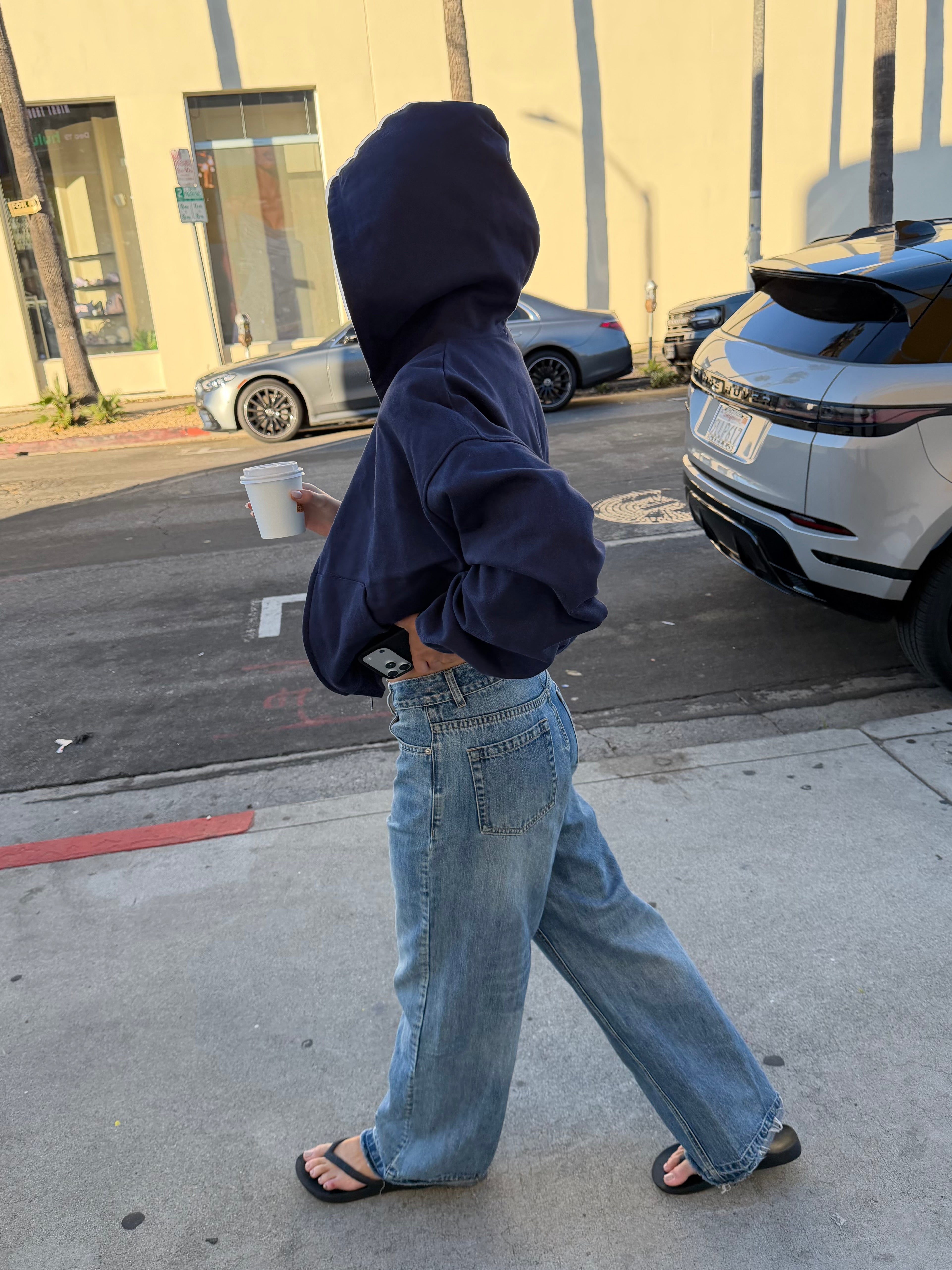 Everyday Zip Hoodie - Navy