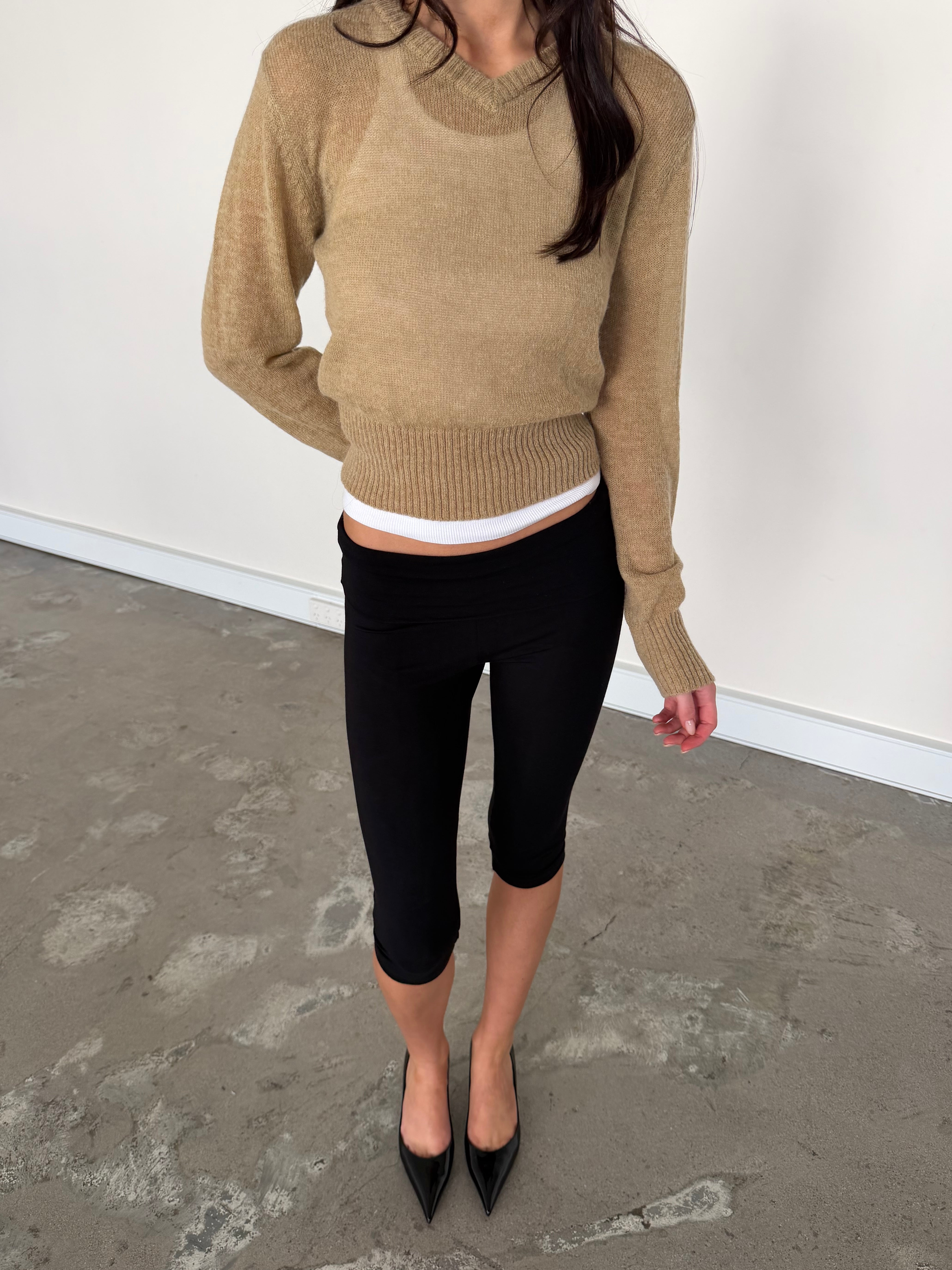 Layering Knit - Tan (COMING SOON)
