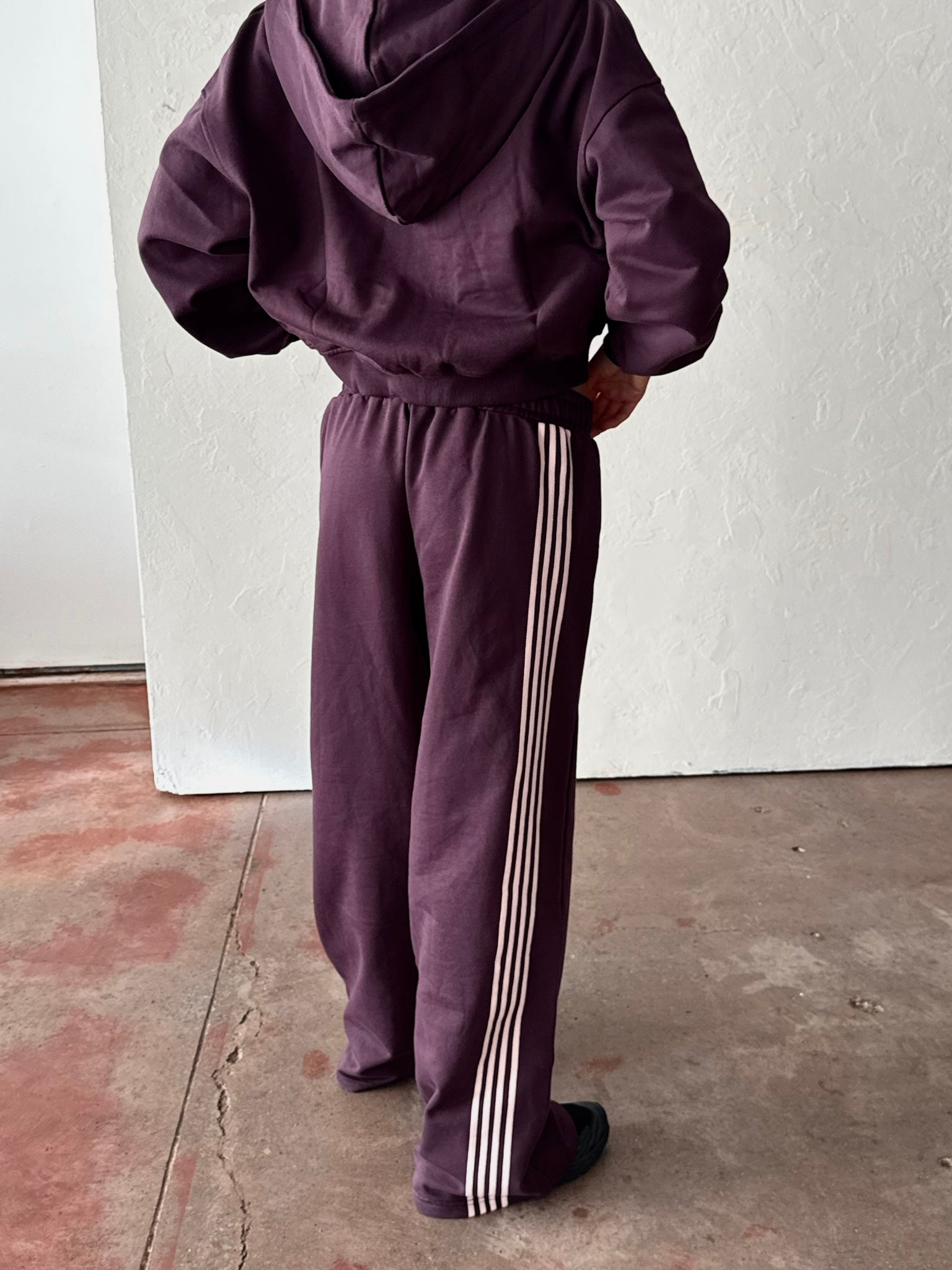 Everyday Zip Hoodie - Plum