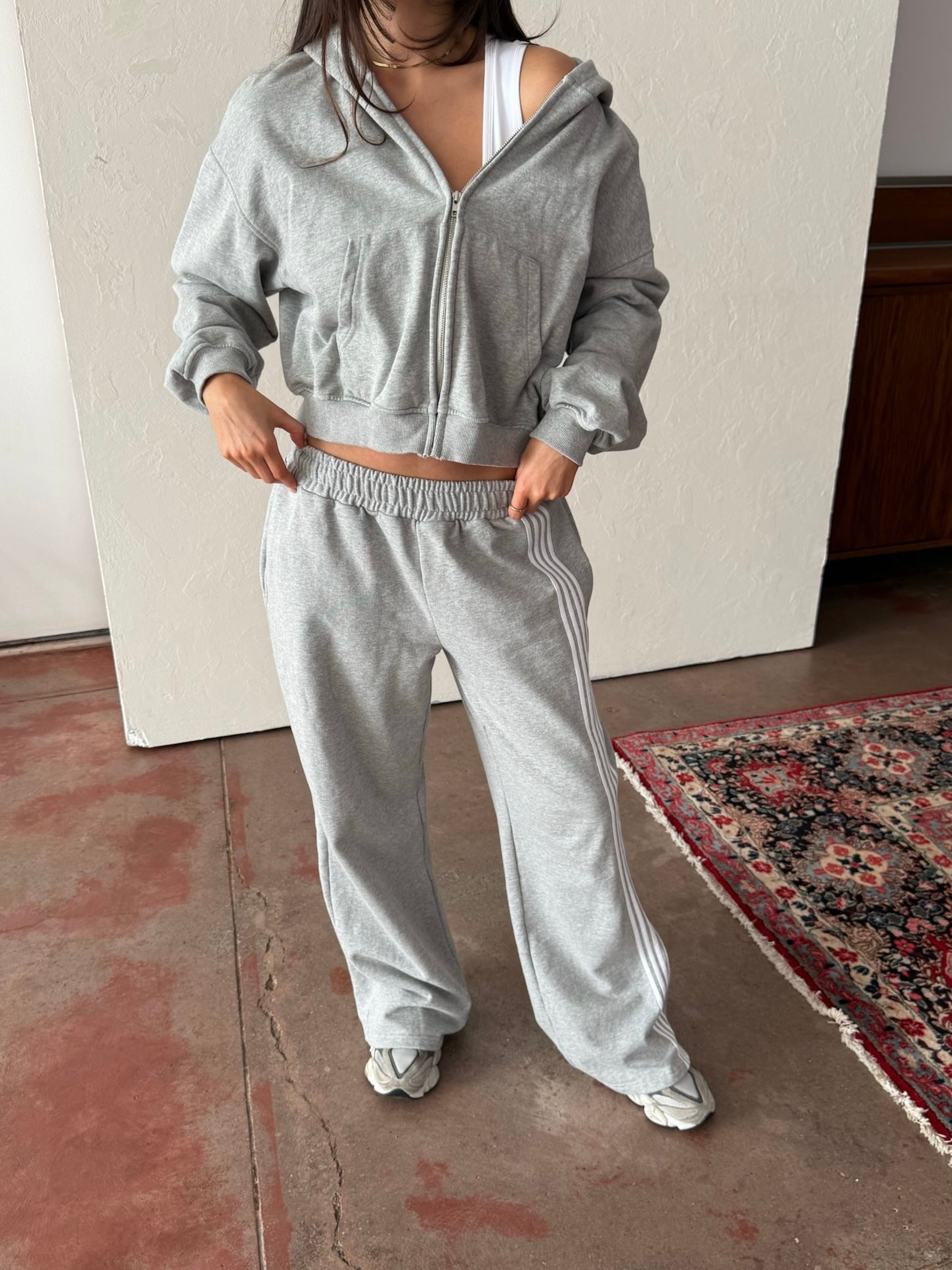Everyday Zip Hoodie - Grey