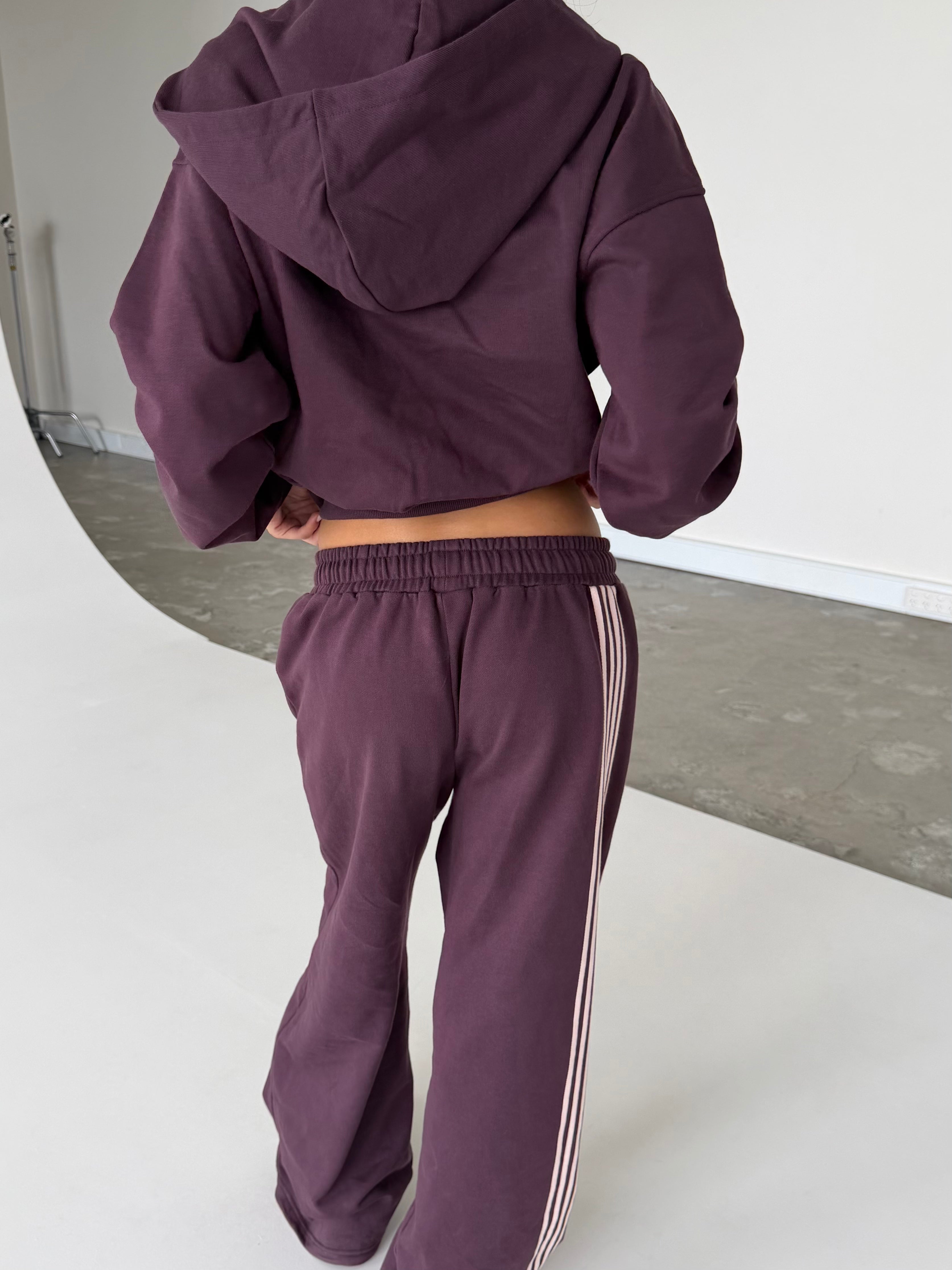 Tracksuit Set - Plum