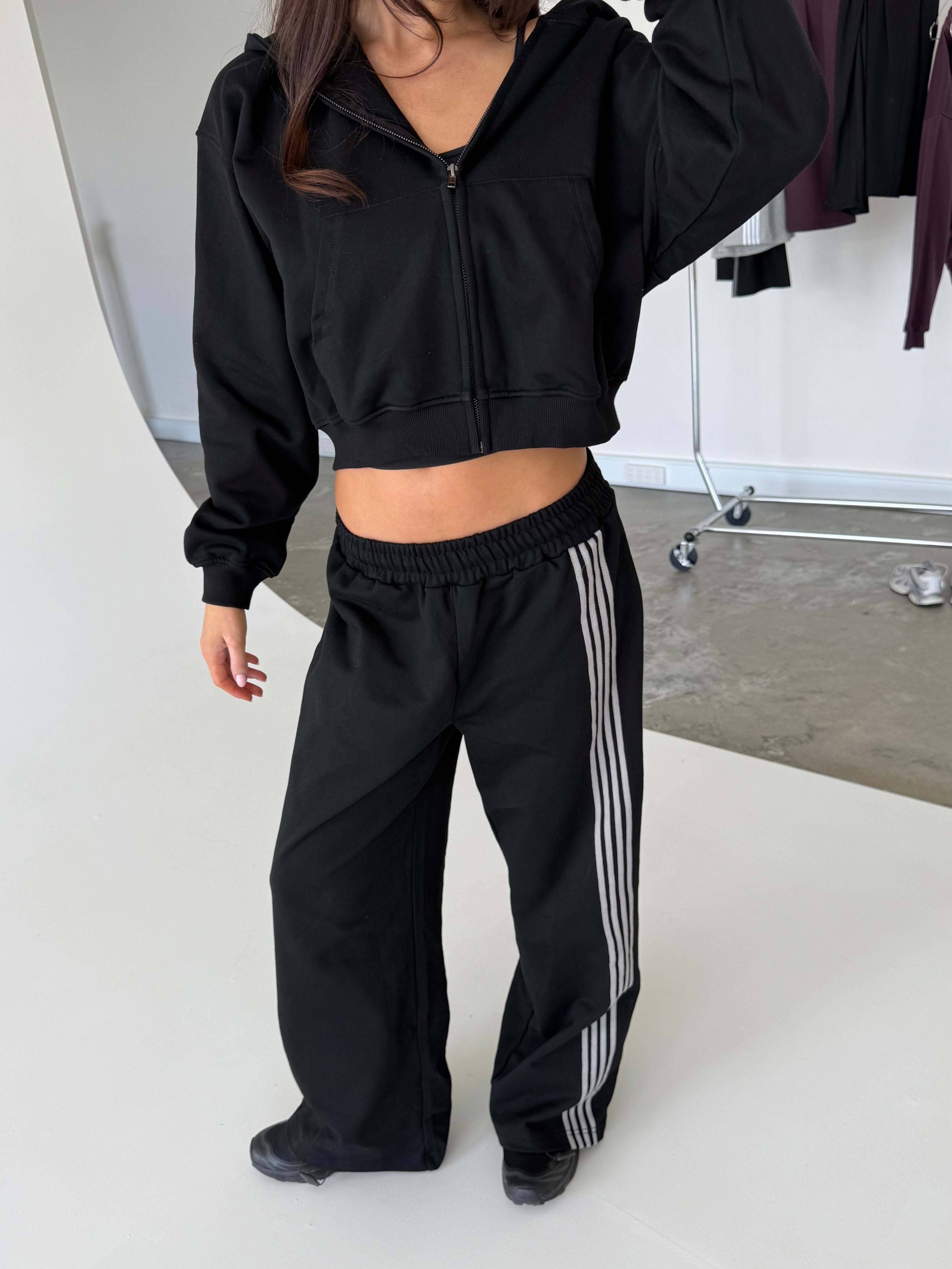 Tracksuit Set - Black