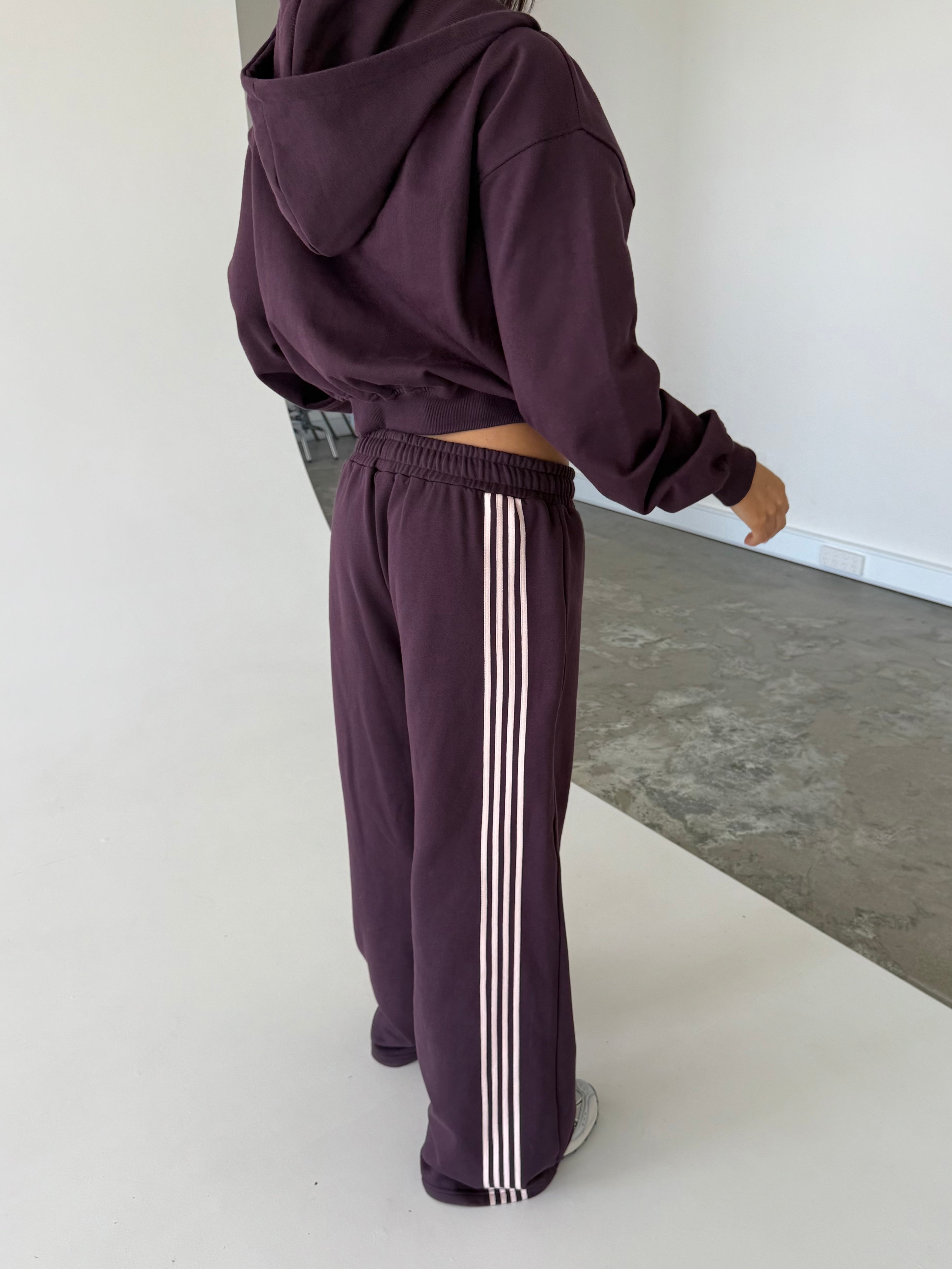 Tracksuit Set - Plum